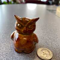 Miniature Owl Figurine