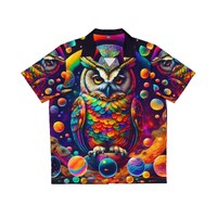 Shambhala Owl Men's Hawaiian Shirt