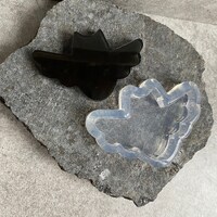 Silicone molds "Owl" for pendants or brooch of epoxy resin. Silicone molds for epoxy resin