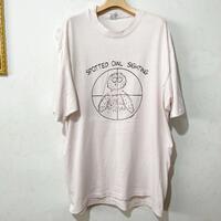 Vintage 1989 Spotted Owl Sighting T-Shirt Wildlife Nature Graphic Tee Size XL