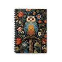 Owl Notebook For Kids Owl Journal For Student Back To School Gift Teacher Gift Owl Lover Woodland Fo