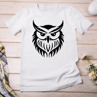 Owl Svg, Owl Eps, Owl Tattoo, Owl Silhouette, Owl Vinyl Cut File, Owl Png, Owl Jpg Print, Owl Clipar