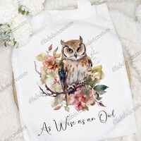 Owl Tote Bag, Wise As an Owl Tote, Owl Bag, Watercolour Owl,  Tote Bag, Shopping Bag, Queen Tote Bag