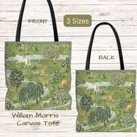 Reusable Shopping Bag 3 Sizes William Morris Owl and Willow Design Tote Bag Eco Friendly Book Carrie