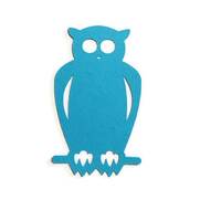 Owl Birds Die Cuts - Cardstock Scrapbooking Embellishments (6 Pieces)