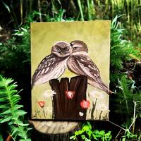 Original Owl painting