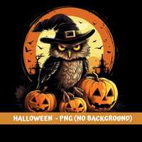 Halloween Owl png owl and pumpkins png halloween owl shirt png halloween sublimation png owl hallowe