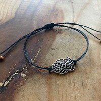 owl string bracelet stackable bracelet custom bracelet minimalist bracelet owl lover gift owl jewelr