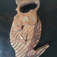 Owl wall clock