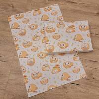 Owl Gift Wrapping | Cozy Video Game Birthday Supplies | Christmas, Holiday, Handmade