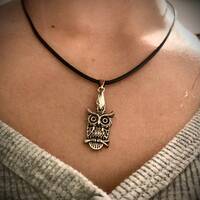 owl pendant necklace