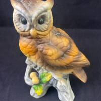 Vintage MCM Ceramic Owl Figurine