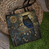 FAIRYCORE TOTE Fairytale Purse Owl Purse Owl Lover Gift for Her Cottagecore Purse Cottagecore Market