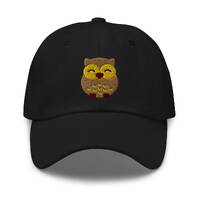Kawaii Owl Hat (Embroidered Dad Cap) Cute Halloween Hats