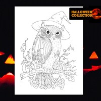 Halloween:  Halloween Owl - Printable PDF