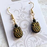Spooky Cute Owl Earrings