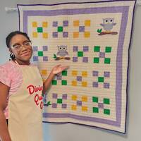 Owl Patch Quilted Wall Hanging PATTERN