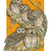 A Parliament of Owls - Archival Print