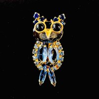 Vintage Owl Brooch