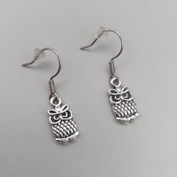 Owl Earrings – Symbolic Bird Jewellery Gift for Birdwatchers, Wildlife Lovers, Nature Enthusia