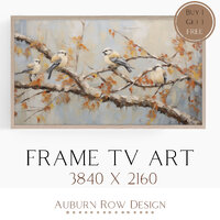 Bird Samsung TV Art, Owl Samsung TV Art, Frame TV Art, Fall Art Samung Tv, Frame Tv Art  Digital Dow