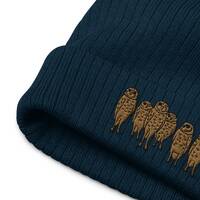 Burrowing Owls Beanie, Burrowing Owl, Cute Owl Stuff, Owl Hat, Owl Beanie, Bird Beanie, Embroidered 