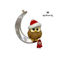 Hallmark "Christmas Owl" Keepsake Ornament, Owl Ornament, Handcrafted, (QX4441), Vintage -