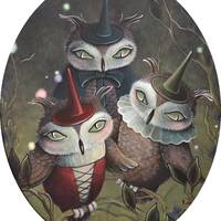 Owl Witches limited edition reproduction