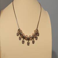 Pink Owl Necklace 6667