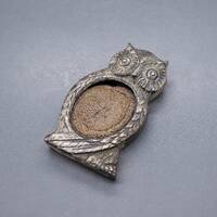 Jennings Brothers Silverplate Owl Estate JB 450 - Pipe Holder / Astray / Stamp Wetter / Pin Cushion 