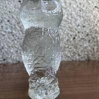 Swedish Engberg Glass Vintage Owl