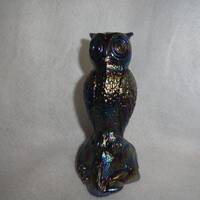 Fenton Carnival Glass Owl Figurine