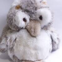 Lucy's Toys, Giant Owl, Plush, Furry, 14", Bird, Huggable, Soft Toy, Stuffed Animal, ~ 2308