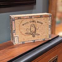 Vintage White Owl Brand Cigar Box