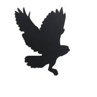 Owl Flying Birds Die Cuts - Cardstock Scrapbooking Embellishments (6 Pieces)