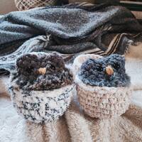 Crochet Hatching Owl | Gift for Kids | Nursery Decor