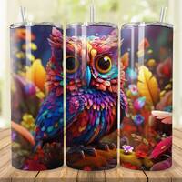 3D SUBLIMATION CUTE OWLS