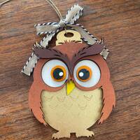 Owl Ornament SVG