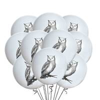 Owl birthday Party Balloons,  12" Owl Balloons, Bird Party Balloons, , Owl Party Ideas, Owl Par