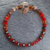 Superb Owl Beaded Charm Bracelet | What We Do in the Shadows