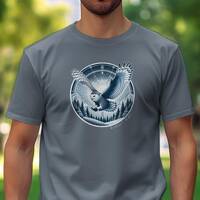 Falconry Gifts Snowy Owl Shirt or Hoodie, Gift for Falconer, Ornithology, Owl Lover Gift, Raptor Swe