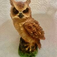 Great Horned Owl Statue