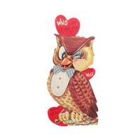 Vintage Owl Valentine