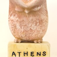 Owl of Athena Minerva - Symbol of Wisdom, Knowledge, Prudence, Change, Transformation and Intuitive 