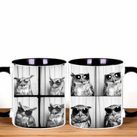 Owl Photo Booth Coffee Mug, Owl Mug, Owl Gifts, Owl Lover Gift, Owl Gifts for Her, Owl Birthday Gift