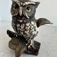 Vintage Homco Owl Figurine