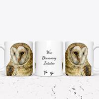 Owl mug, Bird lovers, Spirit animal, Birds, Birthday gift, spiritual gift, gifts for her, 11oz/15oz 