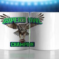 Superb Owl Champion - Funny Football Mug - 11oz or 15oz
