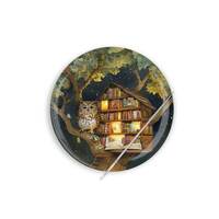 Needle Minder, Needle Keeper, Owl Needle Minder, Cross Stitch Needle Minder, Literary Needle Minder,