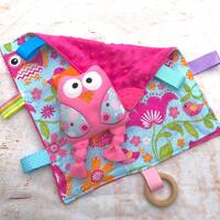 Owl Mini blankets, Bear mini blanket, Lovey Blanket, Car blanket.Ready to ship